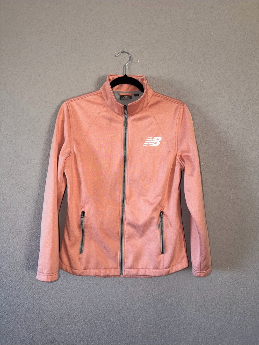 New Balance Women's Athletic Running Pink Zip-Up Jacket Size S